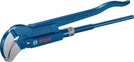 Угловой трубный ключ Bosch для санитарных работ, 45°, хромованадиевая сталь.